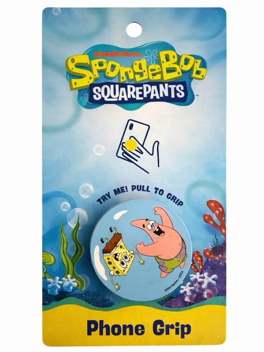🧽✨ SpongeBob SquarePants Phone Grip Popsocket Style NWT | OS